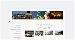 Desktop Screenshot of feriaarles.com